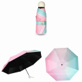 Promotional Gifts Colorful 5 Folding Mini Pocket Capsule Umbrella